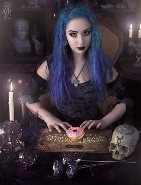 blue haired witch|More.